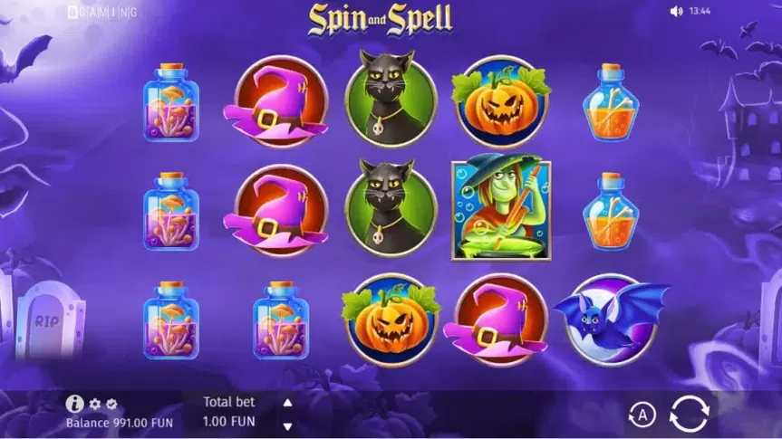 Spin and Spell slot screenshot 1