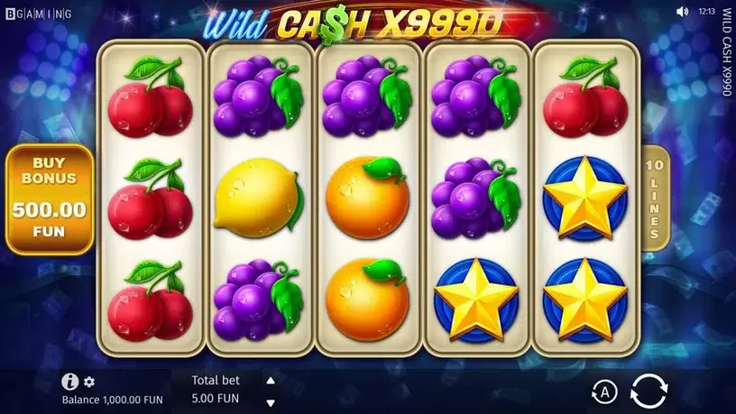 Wild Cash x9990 slot screenshot 1