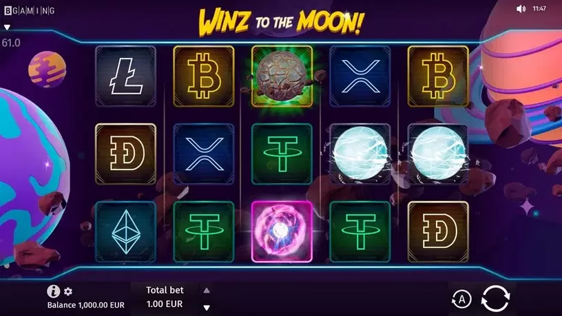 Winz to the Moon slot screenshot 1