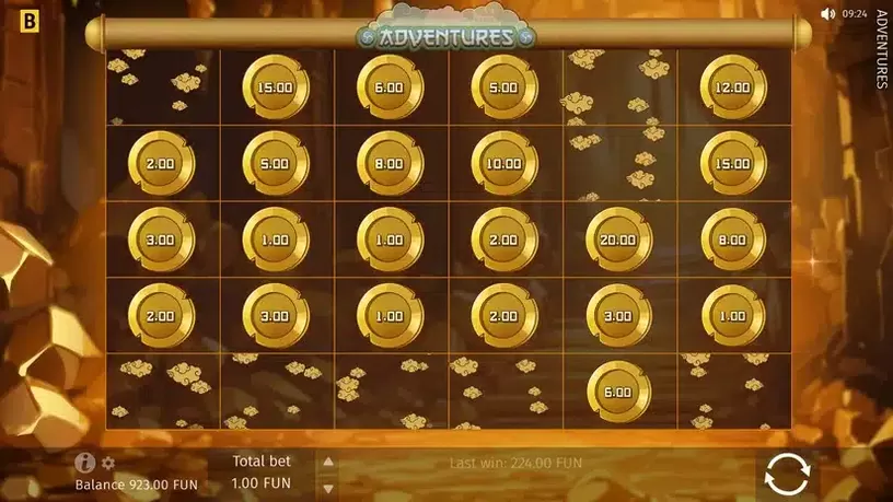 Adventures slot screenshot 6