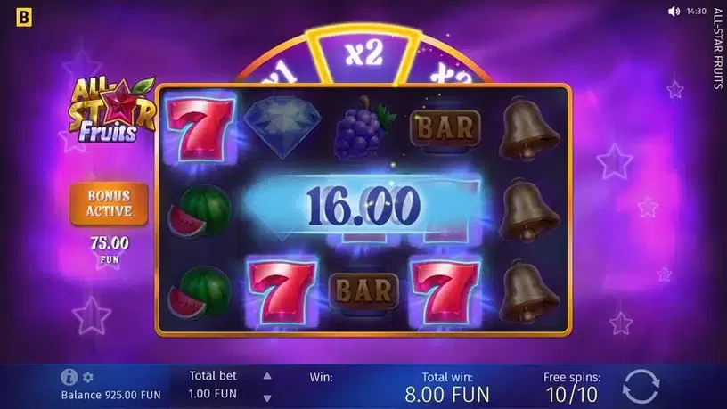 All-Star Fruits slot screenshot 4