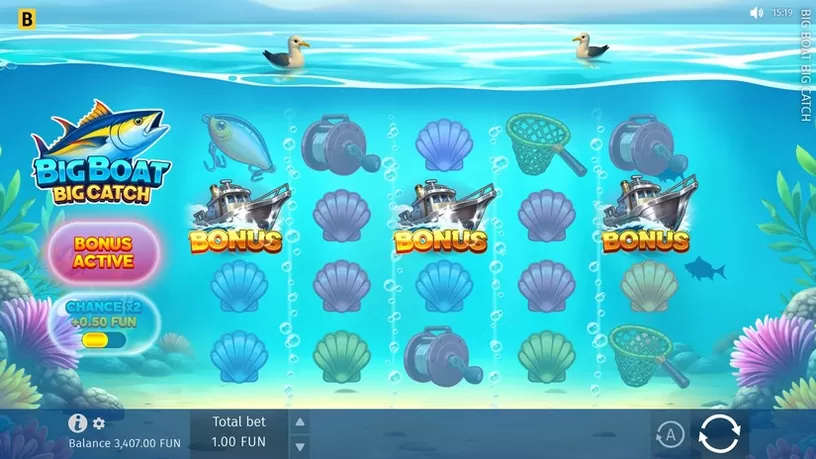 Big Boat Big Catch slot screenshot 2