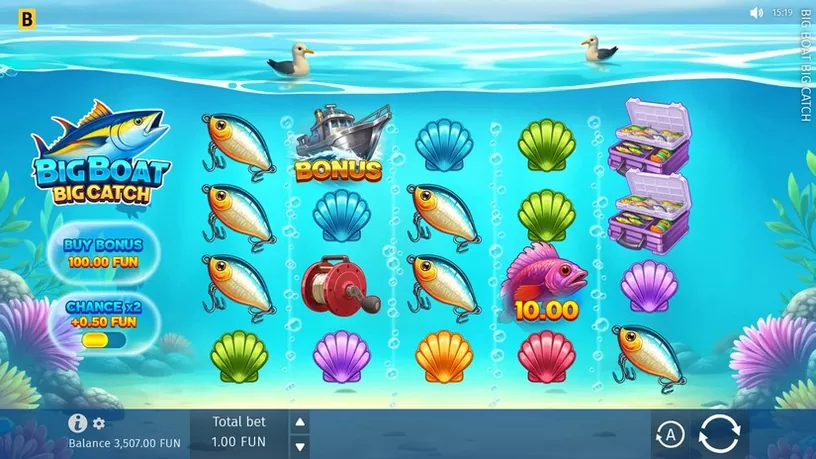 Big Boat Big Catch slot screenshot 1