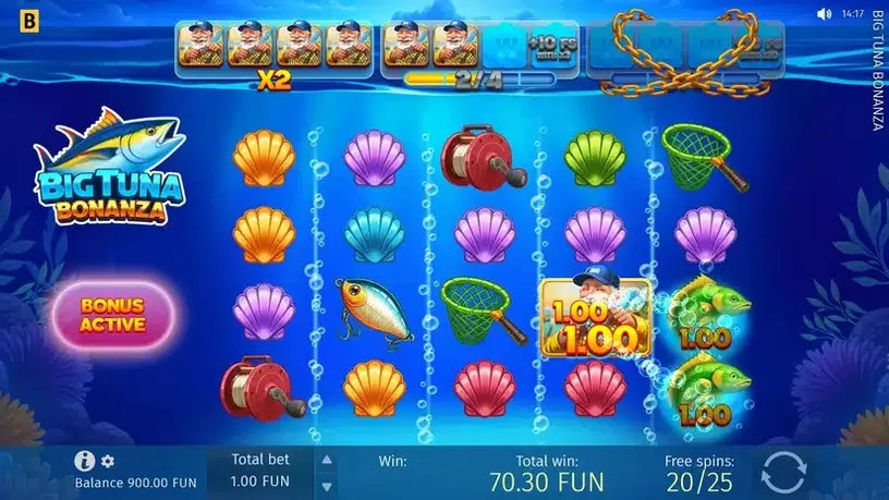 Big Tuna Bonanza slot screenshot 5