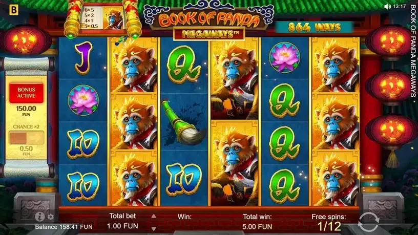 Book of Panda MEGAWAYS slot screenshot 4