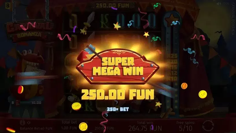 Carnival Bonanza slot screenshot 5