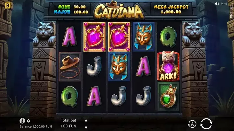 Catdiana slot screenshot 1