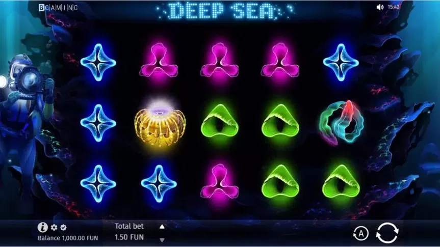 Deep Sea slot screenshot 1
