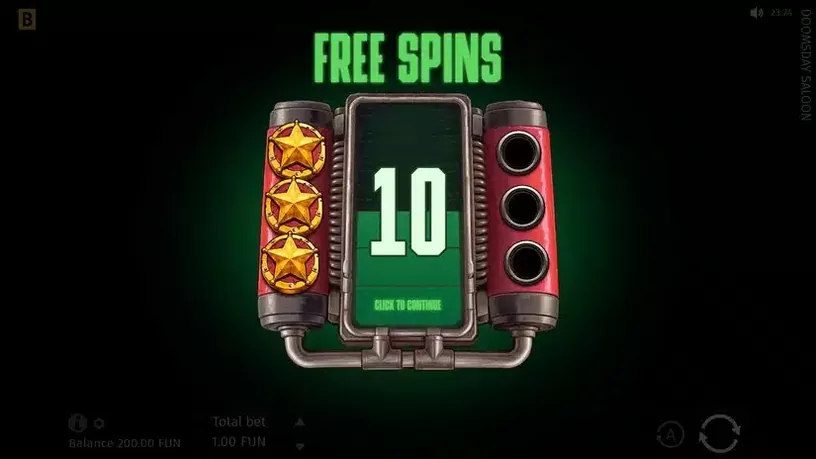 Doomsday Saloon slot screenshot 3