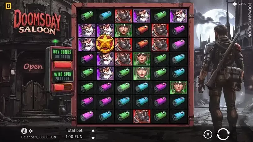 Doomsday Saloon slot screenshot 1