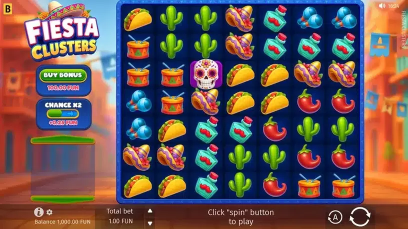 Fiesta Clusters slot screenshot 1
