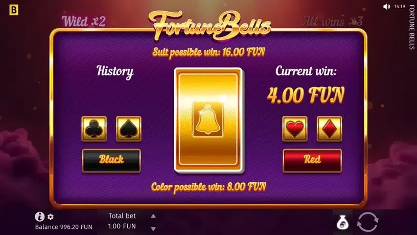 Fortune Bells slot screenshot 4
