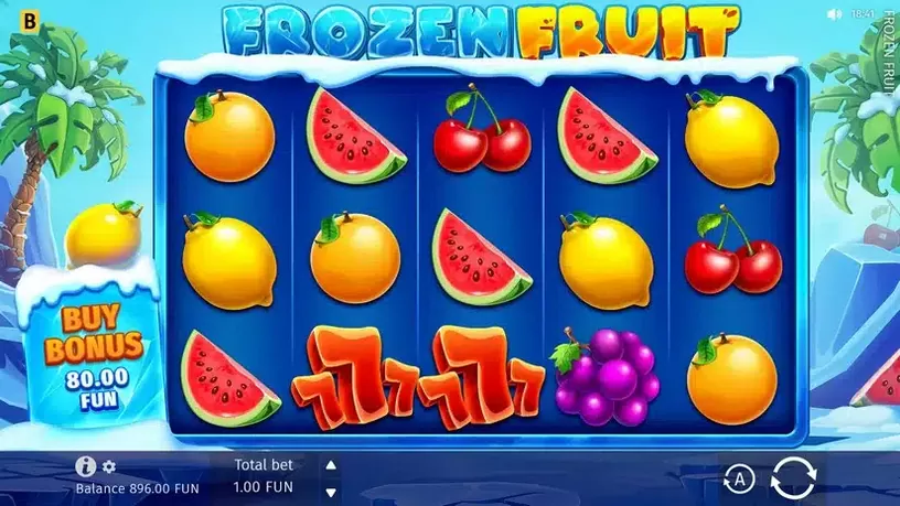 Frozen Fruit slot screenshot 1