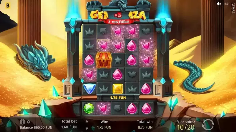 Gemza slot screenshot 6
