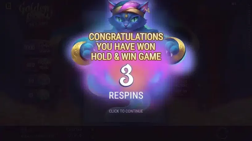 Golden Paw Hold & Win slot screenshot 3