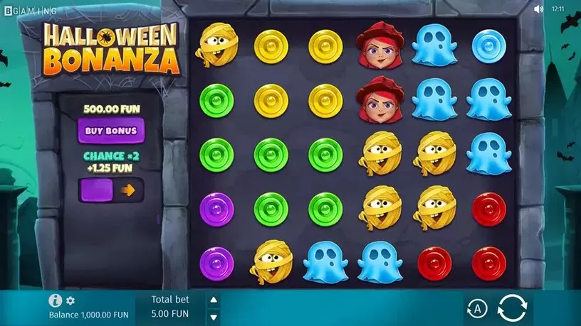 Halloween Bonanza slot screenshot 1