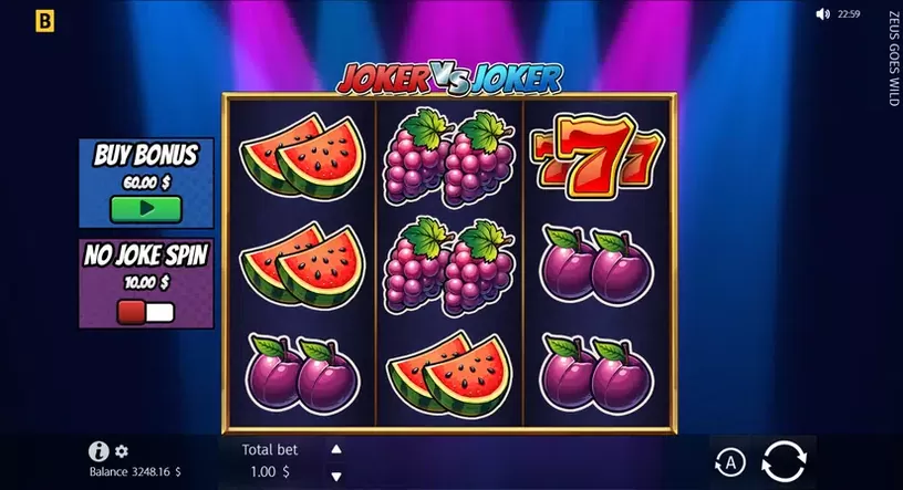 Joker vs Joker slot screenshot 3