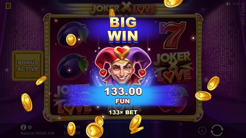 Joker X Love slot screenshot 4