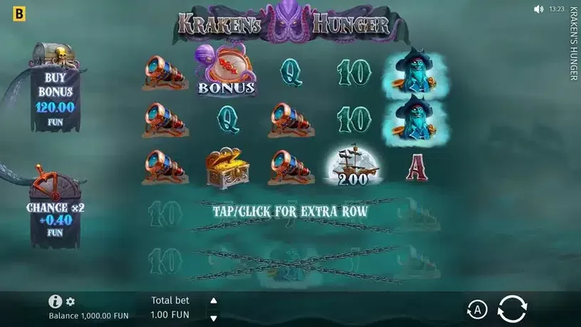 Kraken’s Hunger slot screenshot 1