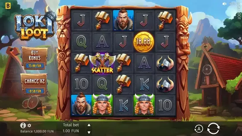 Loki Loot slot screenshot 1