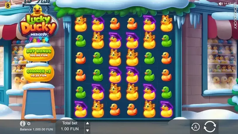 Lucky Ducky X-mas slot screenshot 1