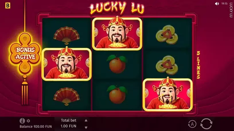 Lucky Lu slot screenshot 3