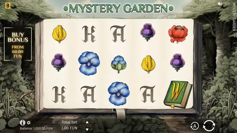 Mystery Garden slot screenshot 1