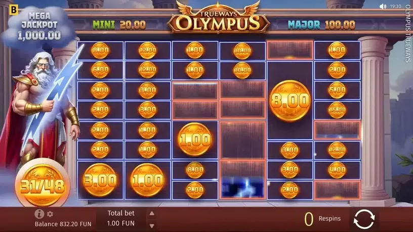 Olympus TRUEWAYS slot screenshot 6