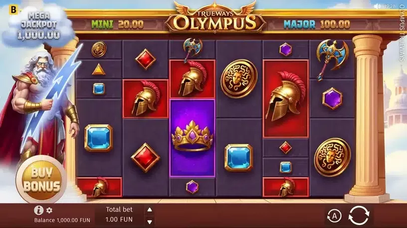 Olympus TRUEWAYS slot screenshot 1