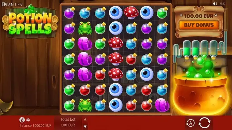 Potion Spells slot screenshot 1