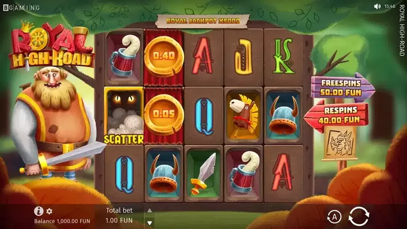 Royal High-Road slot screenshot 1