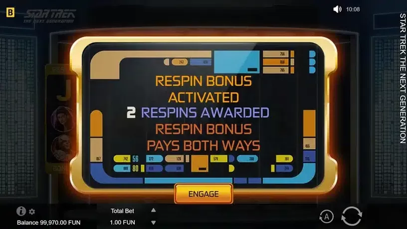Star Trek The Next Generation slot screenshot 2