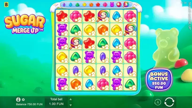 Sugar Merge Up slot screenshot 2