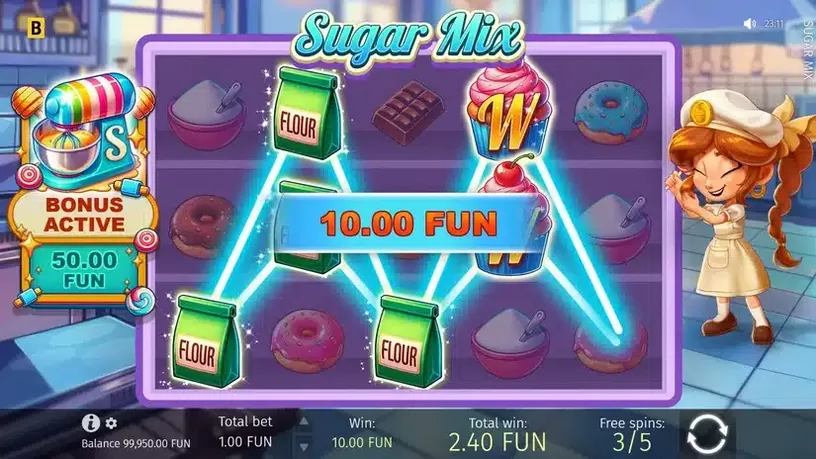 Sugar Mix slot screenshot 5