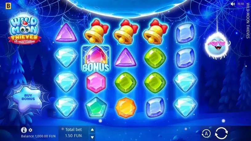 Wild Moon Thieves slot screenshot 1