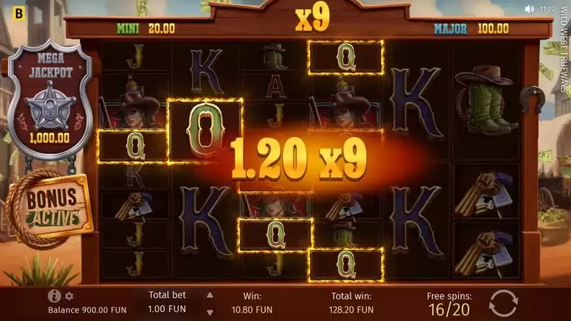 Wild West TRUEWAYS slot screenshot 5