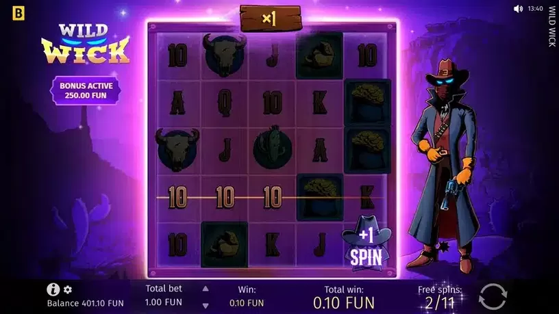 Wild Wick slot screenshot 6