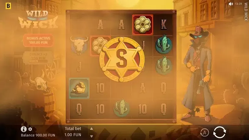Wild Wick slot screenshot 2