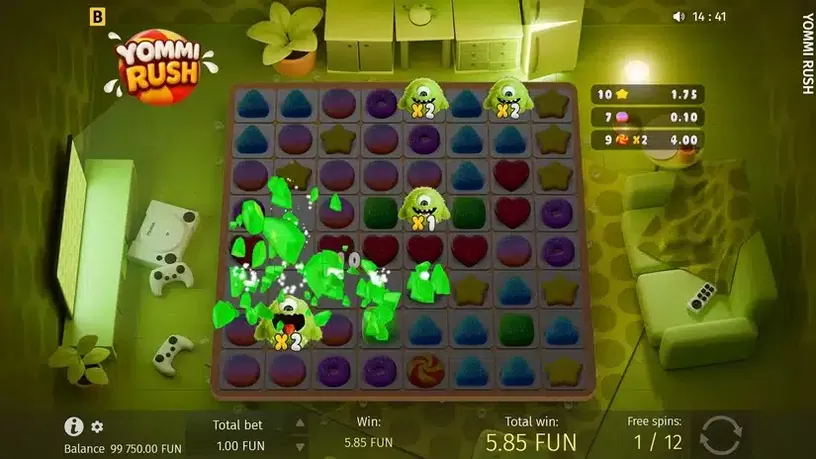 Yommi Rush slot screenshot 4