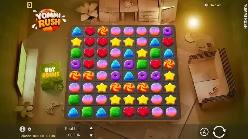 Yommi Rush slot screenshot 1