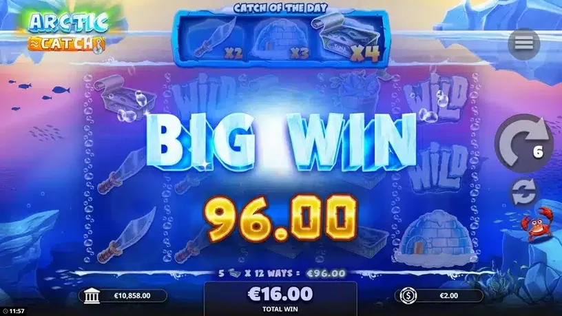 Arctic Catch slot screenshot 5