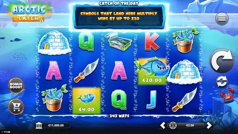 Arctic Catch slot screenshot 1