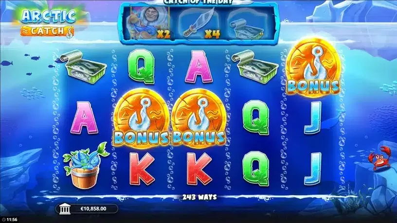 Arctic Catch slot screenshot 2