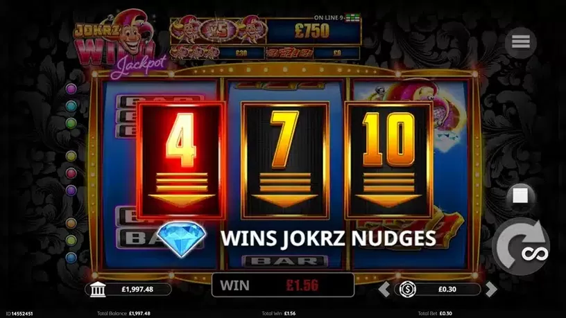 Jokrz Wild Jackpot slot screenshot 4