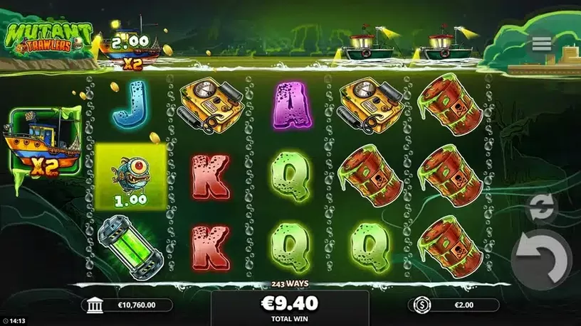 Mutant Trawlers slot screenshot 5