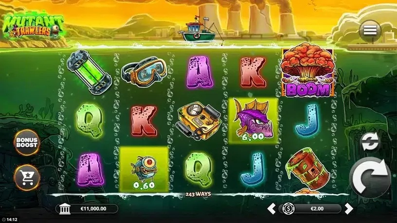 Mutant Trawlers slot screenshot 1