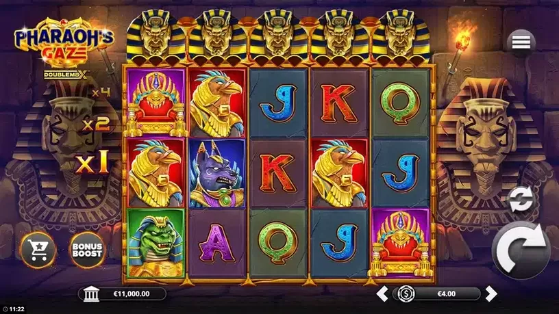 Pharaoh’s Gaze DoubleMax slot screenshot 1