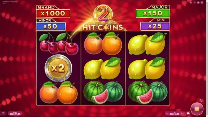 Hit Coins 2 Hold and Spin slot screenshot 4