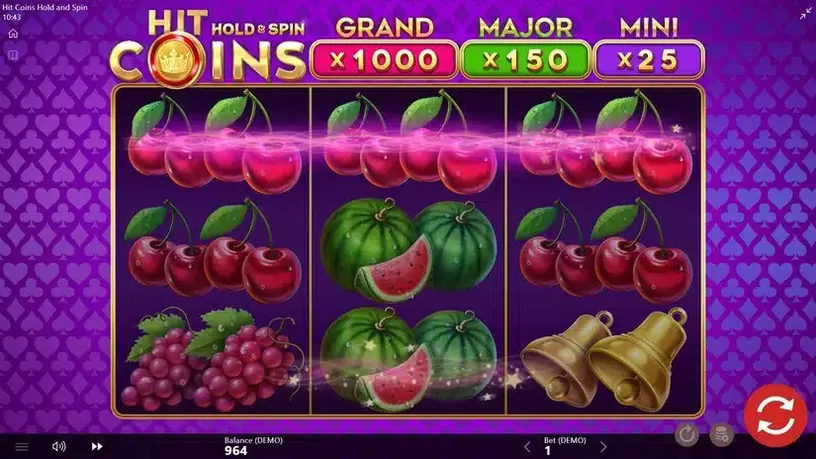 Hit Coins Hold and Spin slot screenshot 3