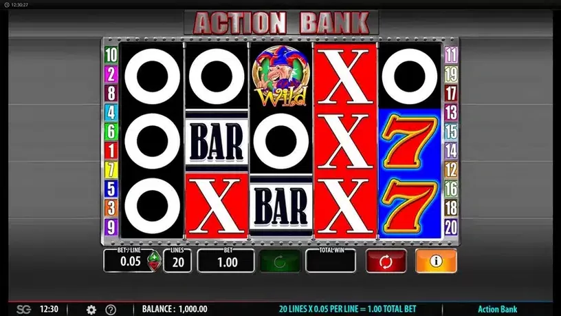 Action Bank slot screenshot 1